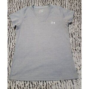 Under Amour Sime-Fitted Heat Gear Gray SZ XL
